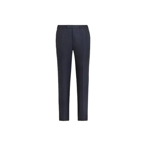 Ermenegildo Zegna Темно-синие мужские карго-брюки