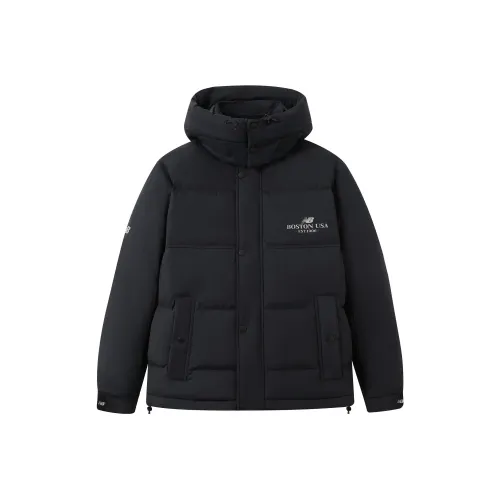 New Balance Пуховик Мужской Черный