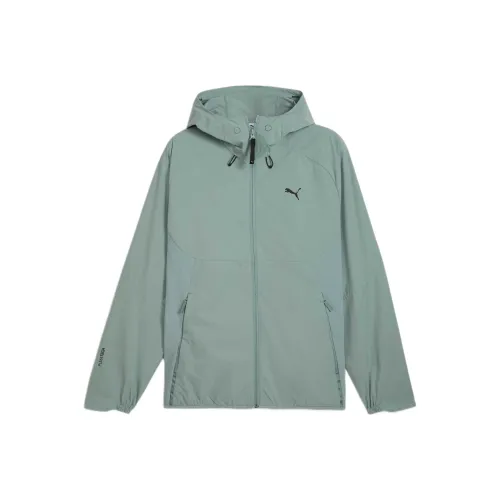 PUMA Светло-зеленые Мужские Куртки