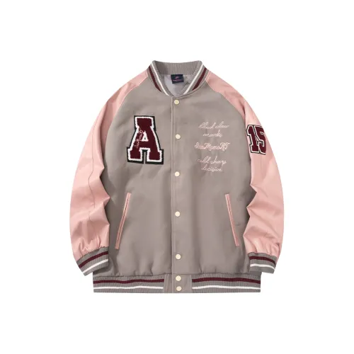 Suamoment Осенний Модный Бренд Американская Бейсбольная Куртка Унисекс