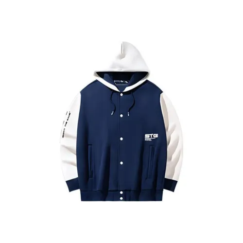 ANTA Basketball Collection Бейсбольная куртка Унисекс Senan Синий