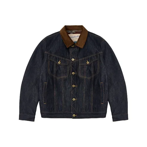 TEKABLU Куртки и Пальто Унисекс Оригинальный Синий