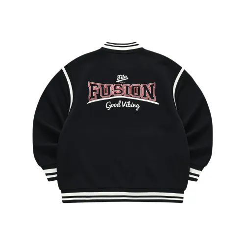 FILA FUSION Бейсбольная куртка Мужская Глубокий черный