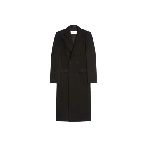 DRIES VAN NOTEN Мужское черное пальто