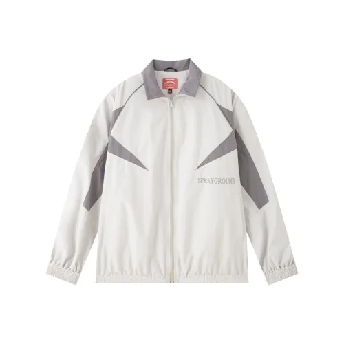 SPRAYGROUND Куртки Пальто Унисекс Серый Белый