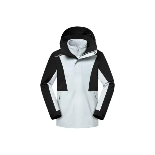 TOREAD Водонепроницаемый Ветрозащитный Термический Антистатический Ветровка Мужская Гора Теневой серый Черный