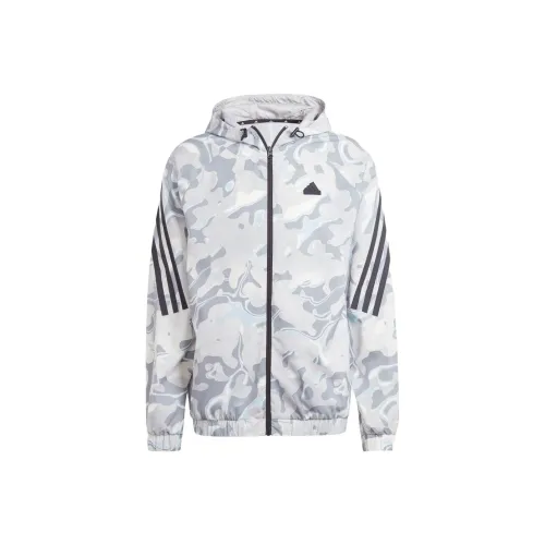 Adidas Куртки и Пальто Японская версия Мужской Белый