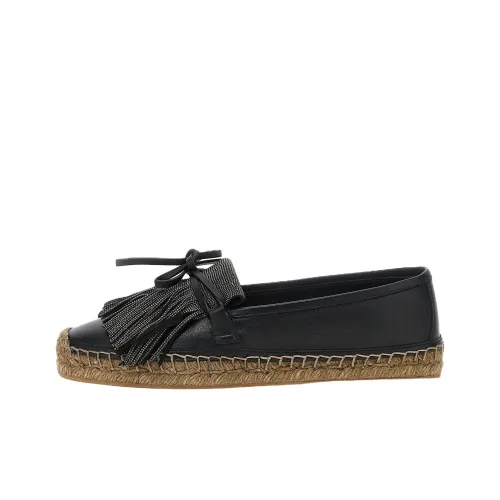 Brunello Cucinelli Женские повседневные туфли, черные, женские