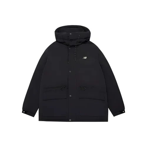 New Balance совместный пуховик унисекс черный
