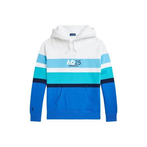 Polo Ralph Lauren SS25 Свитшот Мужской Киль Синий Многоцветный