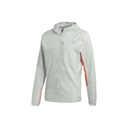 Adidas Куртки и Пальто Мужские Металлический Серый