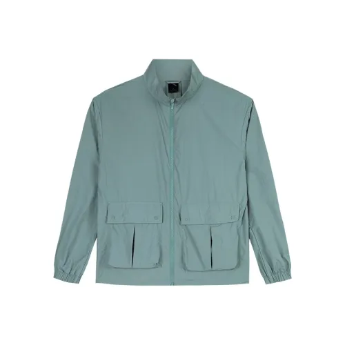 CHAOJIANTA Бейсбольная куртка Мужская Камелия Зеленая