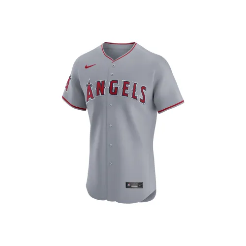 nike x MLB Бейсбольная куртка Мужская Серого цвета