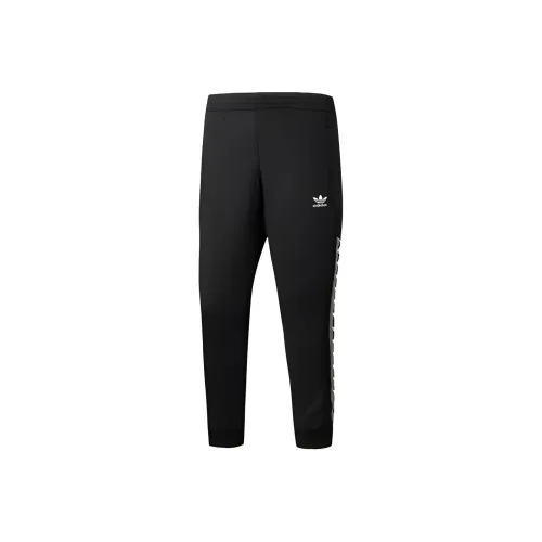 Adidas Вязаные Тренировочные Штаны Мужские Черные