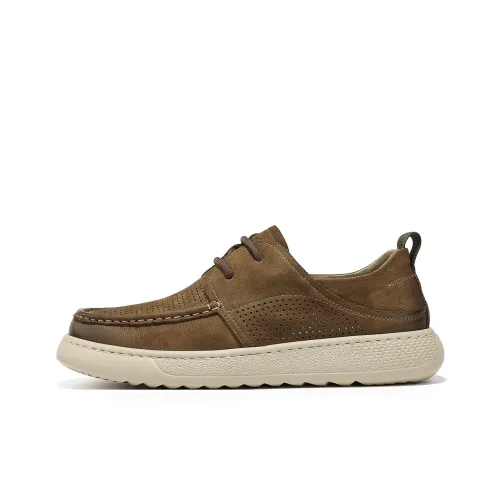 Millies Casual Низкий Топ Хаки Cut Out Мужской