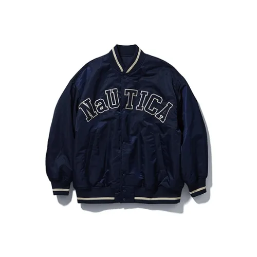 Nautica White Sail FW23 Бейсбольная куртка Унисекс