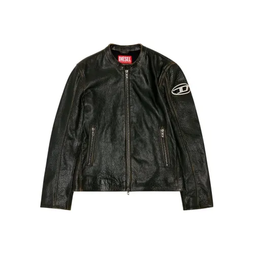 DIESEL SS24 Куртки Пальто Мужской Коричневый