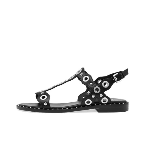 Пепельный One Ремень Сандалии Женские