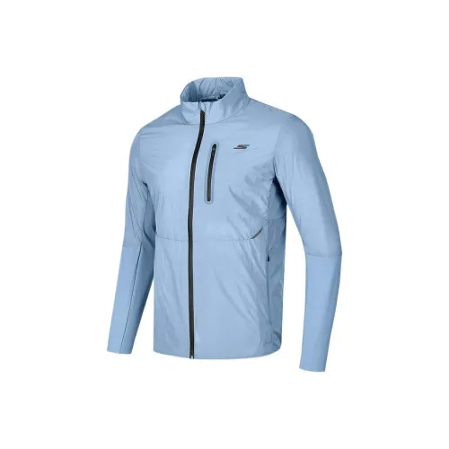 Skechers Куртки и Пальто Мужской Грозовый Синий