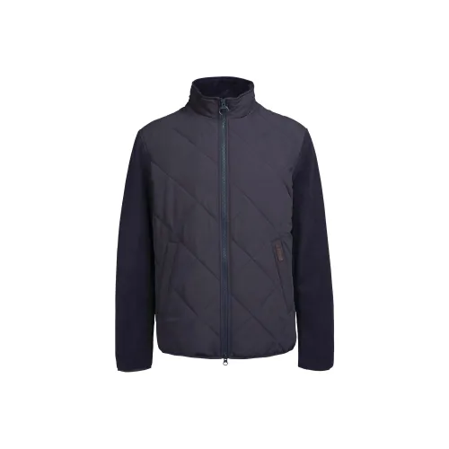 BARBOUR Hybrid Fleece Jacket Куртки и Пальто Мужской Navy Blue