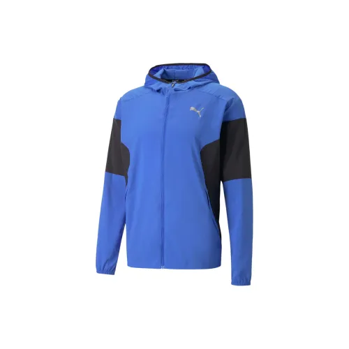 PUMA RUN Легкая беговая куртка Мужская куртка Синяя