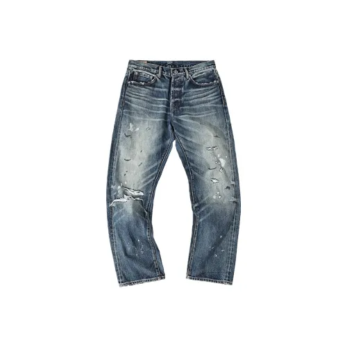 KORAKUBLUE Джинсы Унисекс Nanhu Mountain Blue