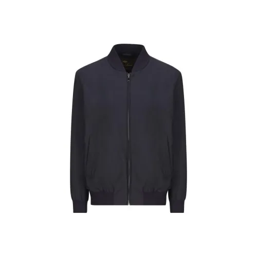 Loro Piana Темно-синие мужские куртки