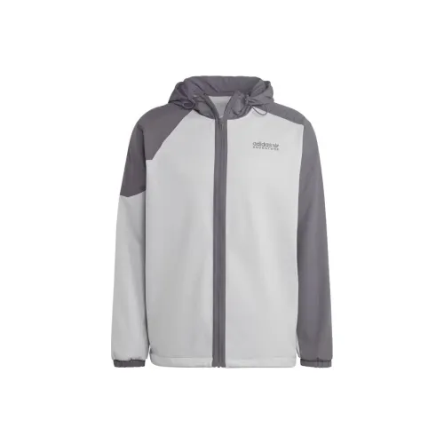 Adidas Originals HDY Куртки и Пальто Японская версия Мужской Серый