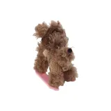 Коричневый, трикотажная ткань, лыжи, катание на лыжах, грубый, щенок