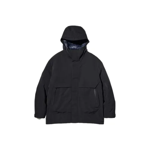 UNIQLO Jil Sander Collaboration Черные Мужские Куртки