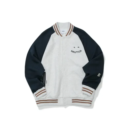 Nautica White Sail Бейсбольная куртка Унисекс