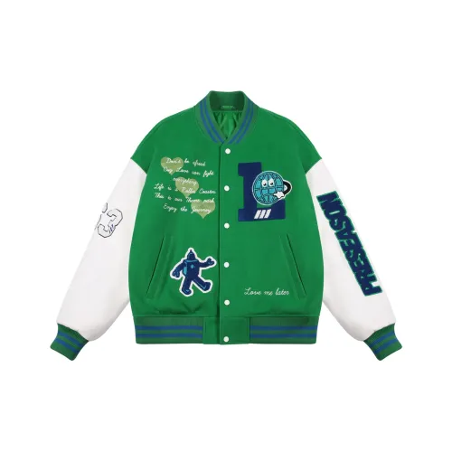 LOVE ME LATER Бейсбольная куртка Унисекс