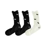 3 шт (1 белый + 2 черных)