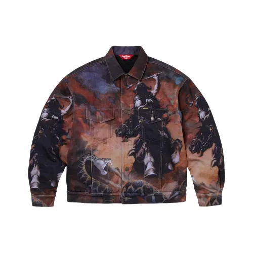 Supreme Frank Frazetta Collaboration Многоцветный/Многоцветный Унисекс Куртки
