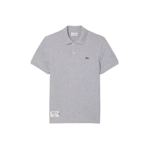 LACOSTE Collaboration Мужская Поло Серого Цвета