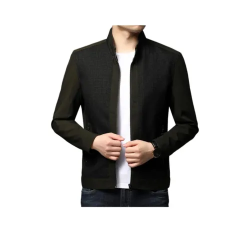 H YXIANG Куртки и Пальто Мужской Черный