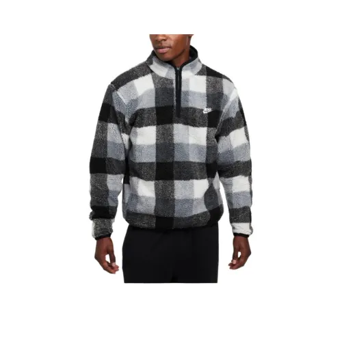 Nike Club Velvet Feel Coat Men's Black