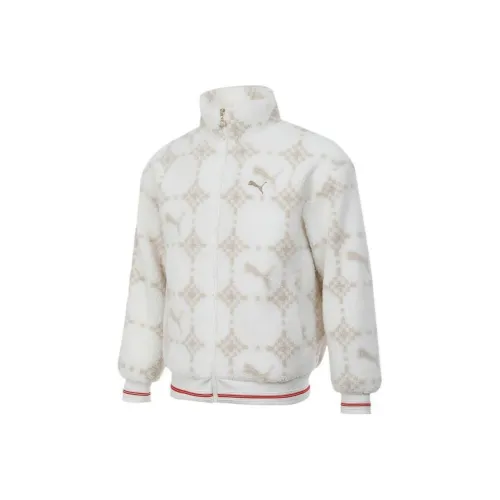 PUMA Velvet Feel Куртка Мужская Белая