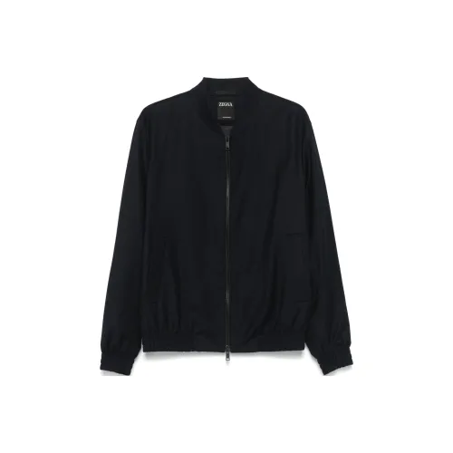 Ermenegildo Zegna Черные Мужские Куртки