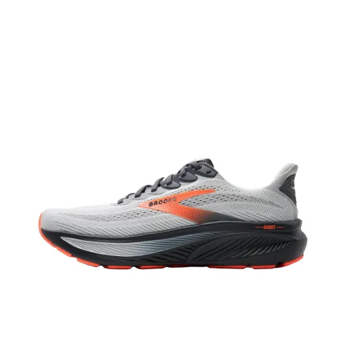Беги Кроссовки Brooks Ghost 17 Низкий Топ Серый Мужской