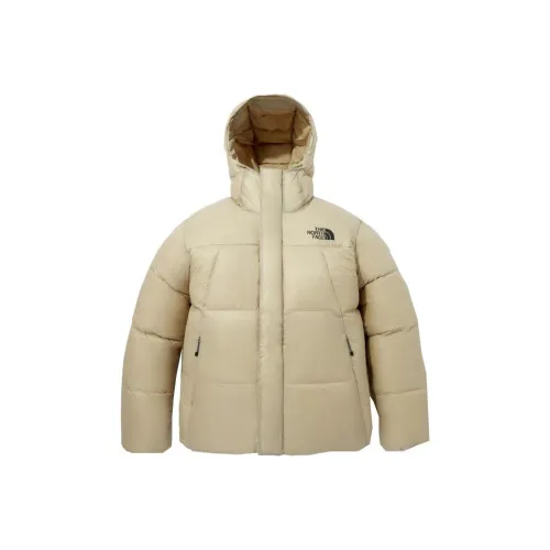 The North Face Pinnacle Series FW23 Baruntse Down Jacket Unisex Beige Yellow
