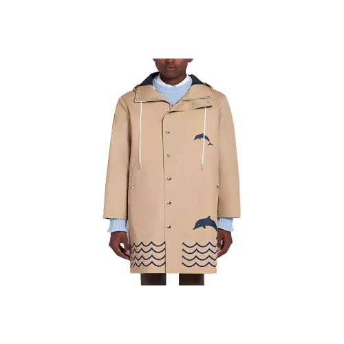 THOM BROWNE Хаки Мужской Парки