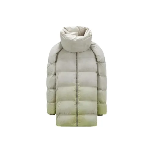 MONCLER GENIUS x RICK OWENS FW23 Пуховик Унисекс Зеленый