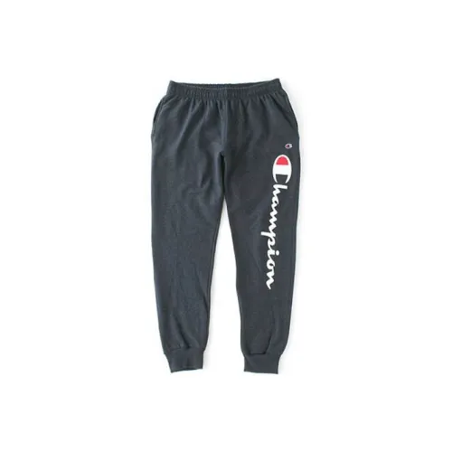 Champion Тренировочные штаны США Унисекс Темно-синий Серый Циан