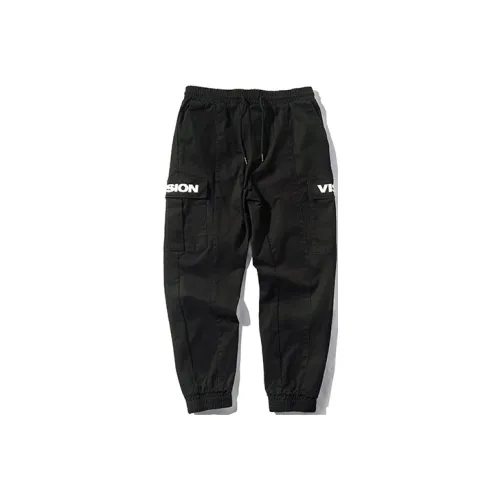 Vision Street Wear Черные Унисекс Брюки карго