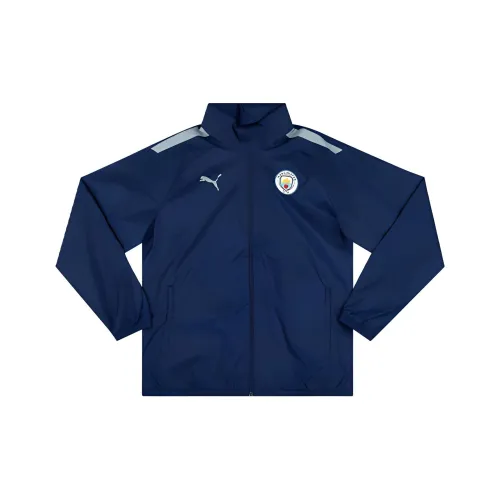 PUMA Manchester City Все Погода Куртки и Пальто Мужской Темно-синий