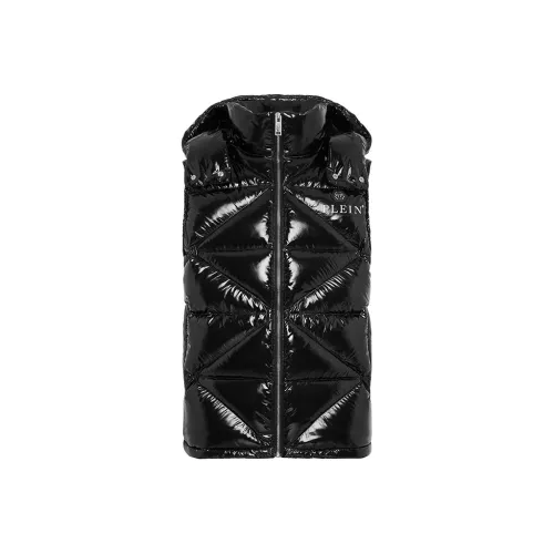 PHILIPP PLEIN Черный мужской пуховик
