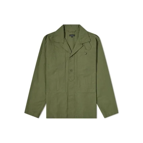 Куртки и пальто для мужчин зеленые совместный проект Engineered Garments