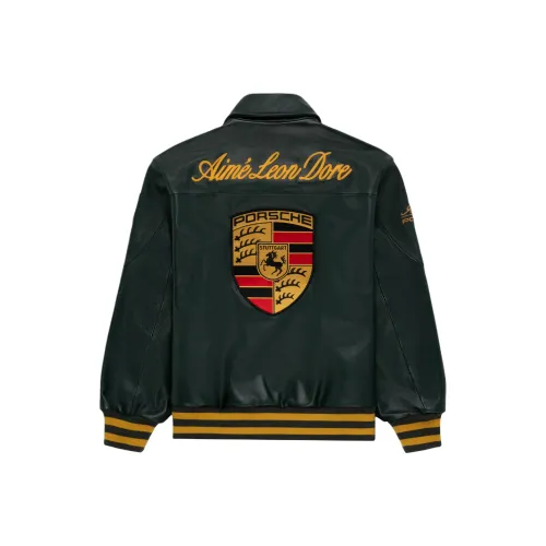 AIME LEON DORE Porsche Collaboration Зеленый Мужской Куртки