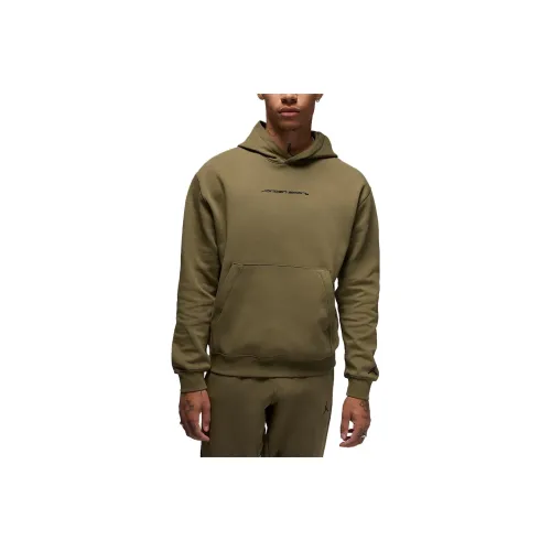 Jordan HOOPJordan Sport Флис Толстовка Мужской Средний Оливковый Черный